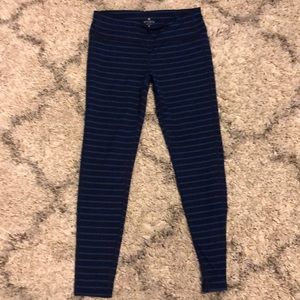 Athleta Striped Leggings